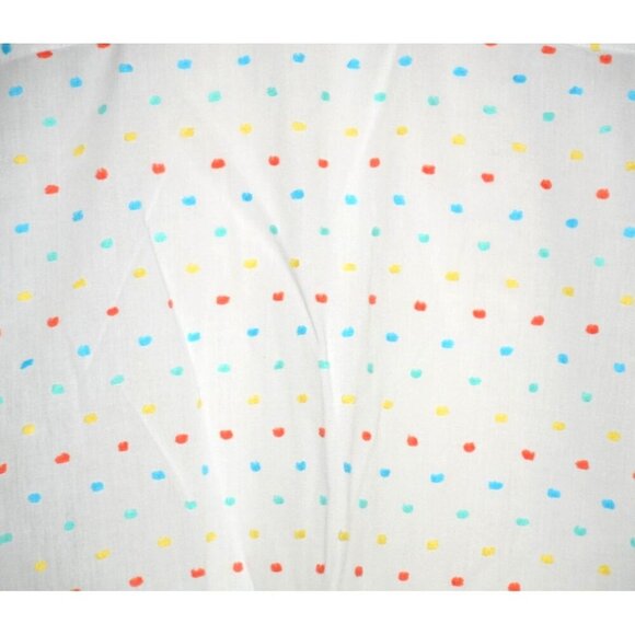 Foxcroft Plus Size 22W Fun Colorful Polka Dot Button Front Blouse Tunic Top - Picture 7 of 10